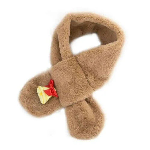 Baby Children Girls Cute Plush Fur Scarf Collar