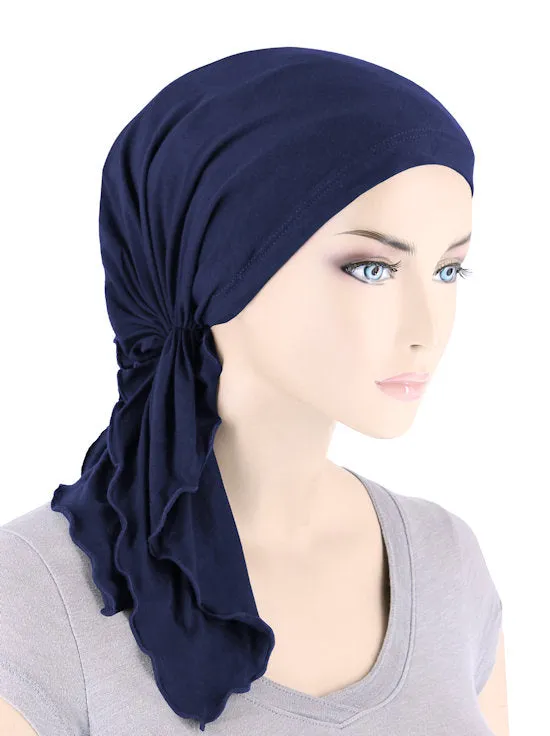 Bamboo Bella Scarf Navy Blue