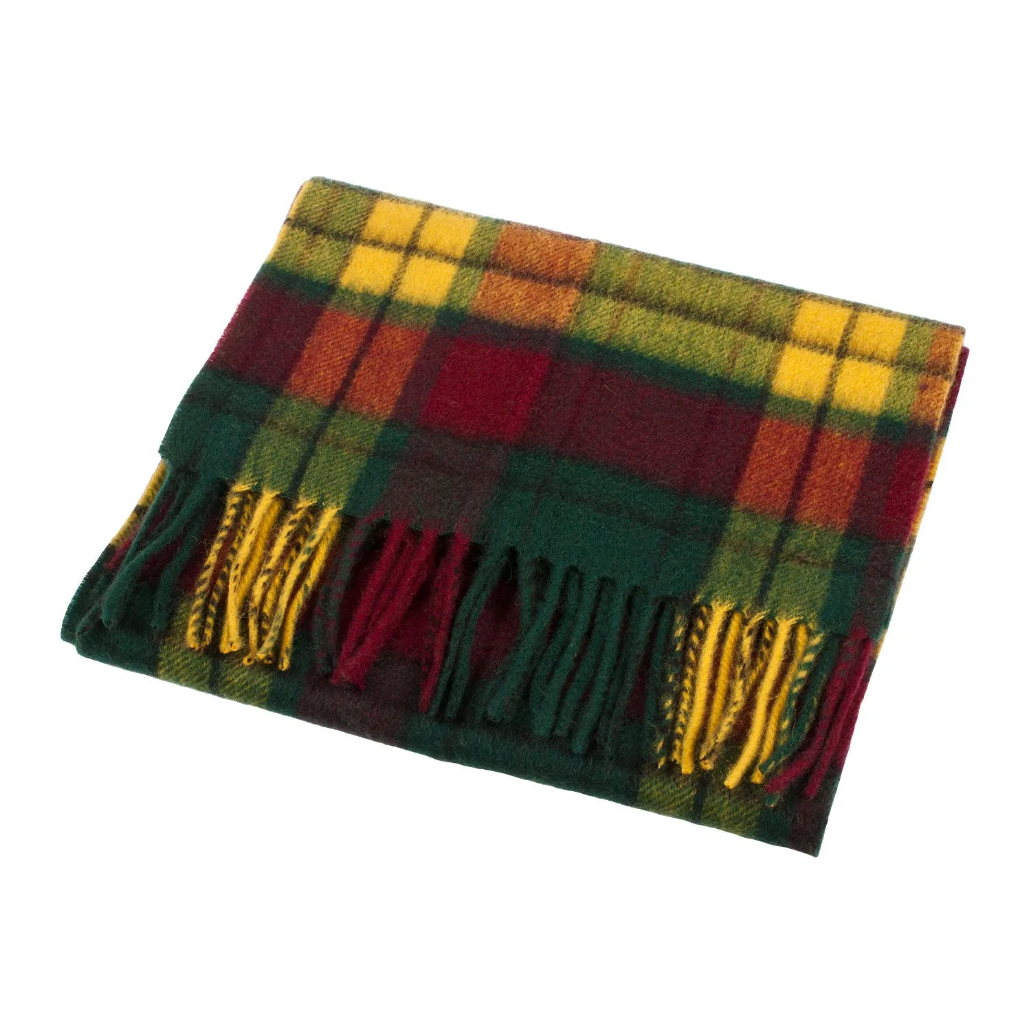 Cashmere Scottish Tartan Clan Scarf  Macmillan Old