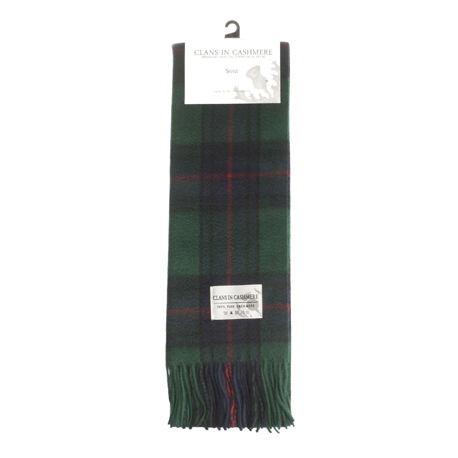 Cashmere Scottish Tartan Clan Scarf  Shaw