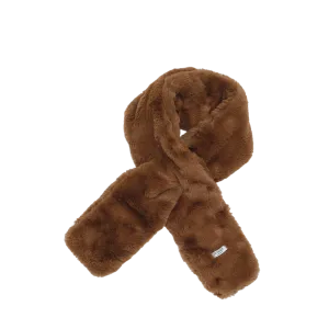 Cela Scarf | Forest Brown Teddy