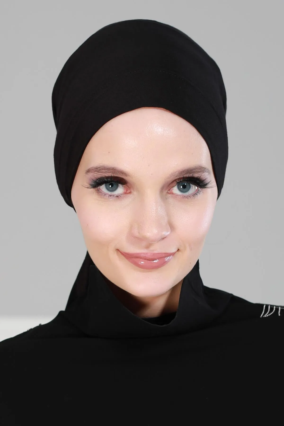 Chic Easy Wrap Hijab Cover for Women, Trendy Hijab for Stylish Look, Soft Comfortable Turban Head Covering, Chic Single Color Headscarf,B-45