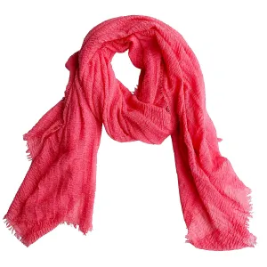 Chloe & Lex - Classic Soft Solid Scarf - Coral