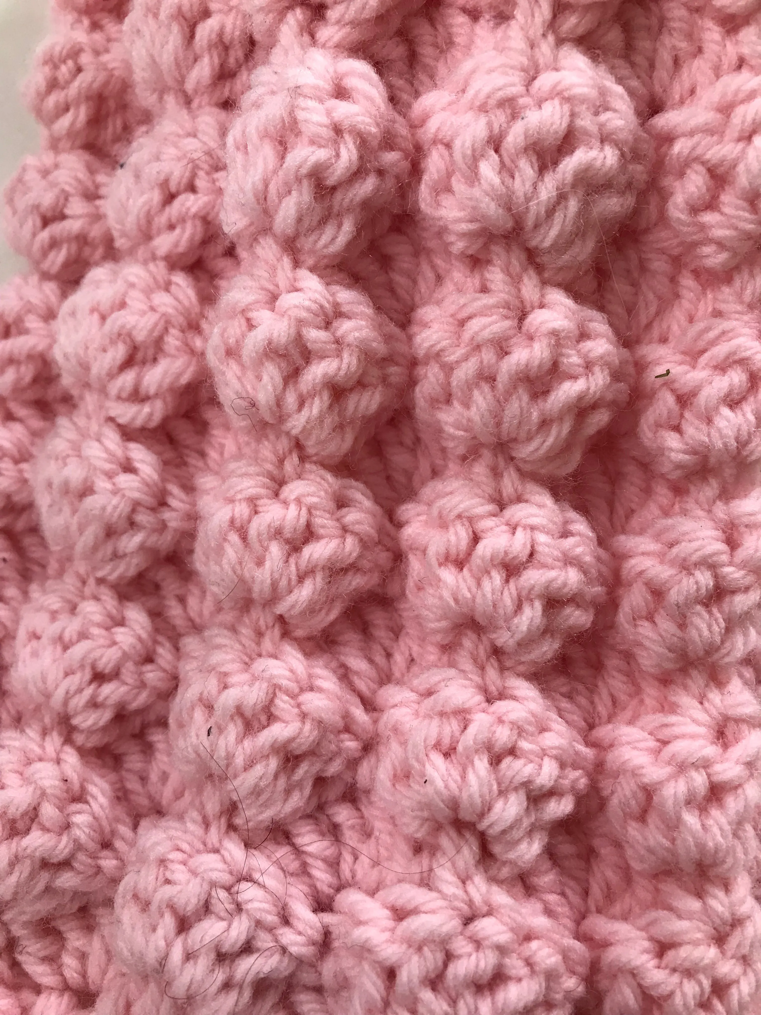 Crochet Pattern Puff Shell Hat and Scarf Set