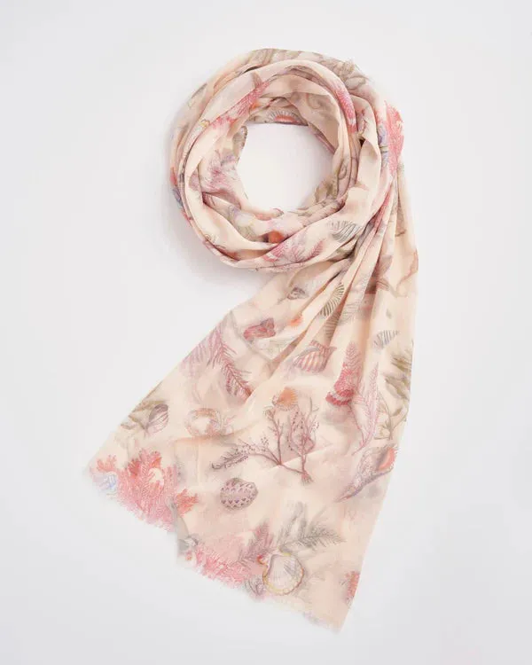 Fable - Whispering Sands Lightweight Scarf - Cream