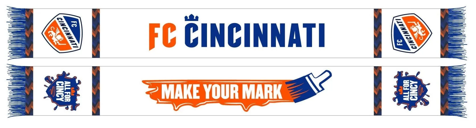 FC Cincinnati Jersey Hook Scarf *LIMITED RELEASE*