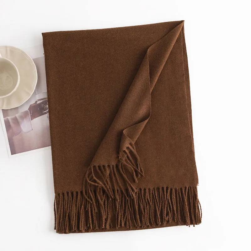 FH24-5889 All-match faux cashmere scarf winter scarf  scarf