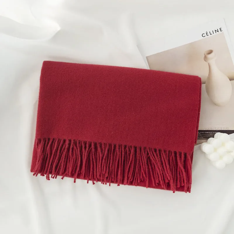 FH24-5889 All-match faux cashmere scarf winter scarf  scarf