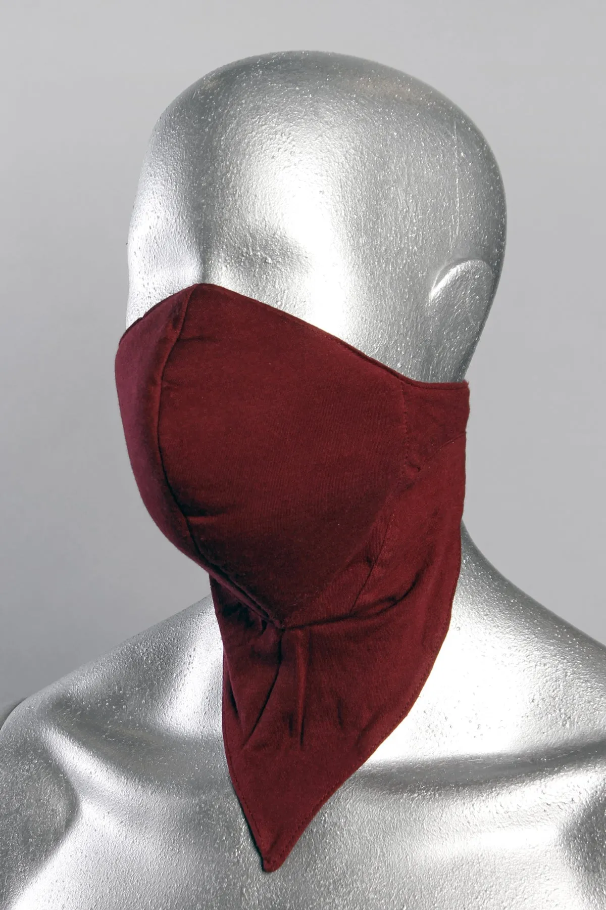 Five and Diamond Winter Velcro Dust Mask - with scarf