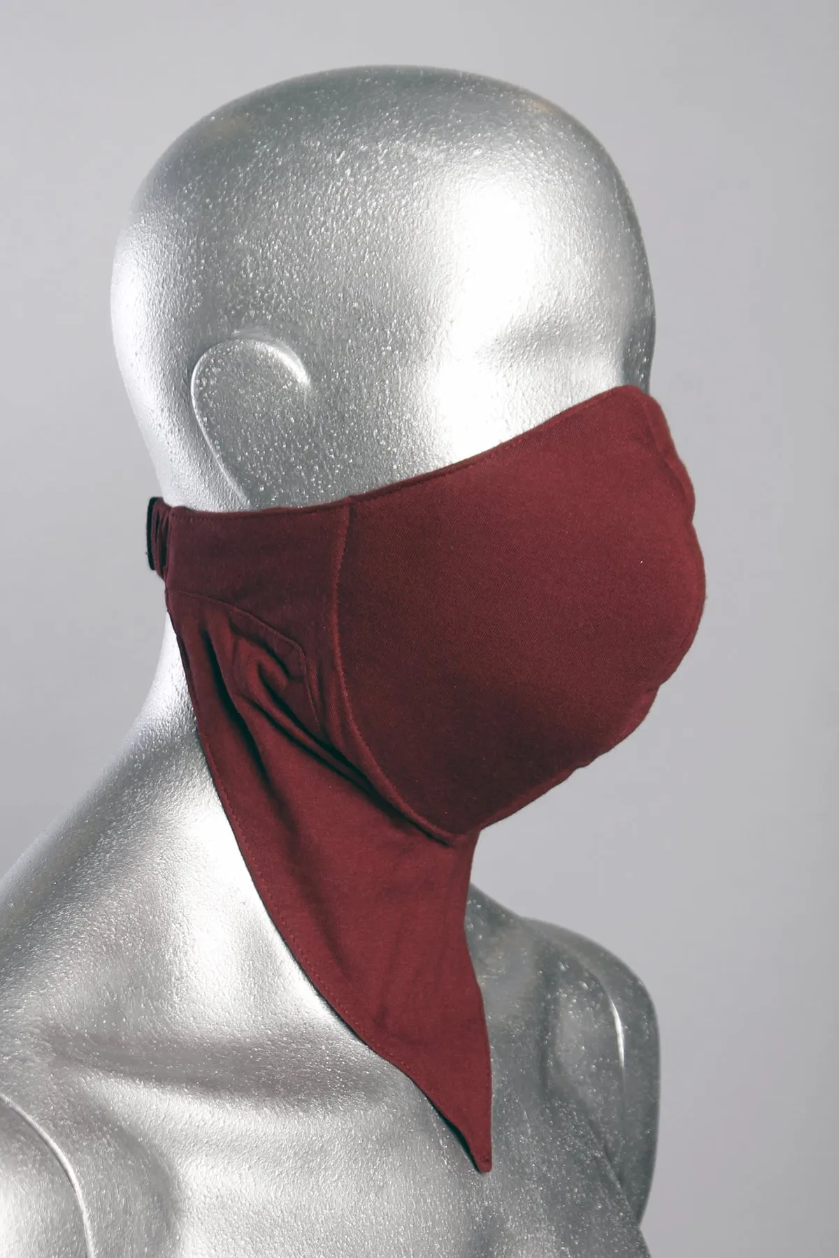 Five and Diamond Winter Velcro Dust Mask - with scarf