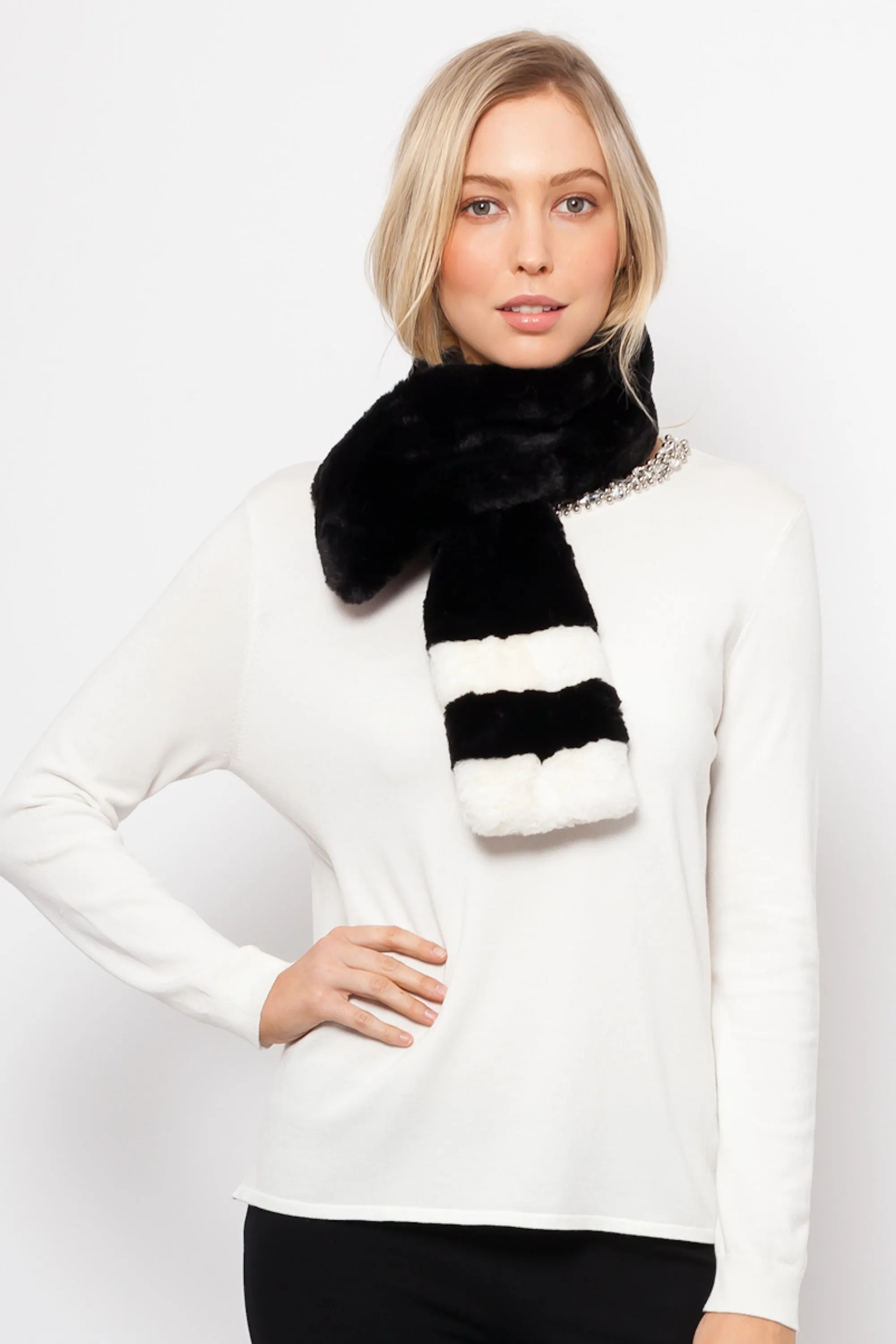 Judith Faux Fur Scarf