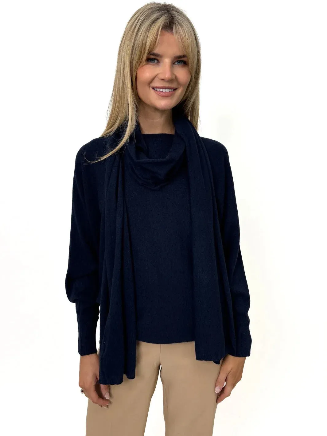 Kate And Pippa Matera Cashmere feel long scarf. All Colours 2024