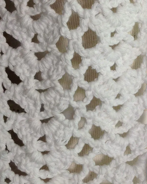 Lacy Shells Scarf Crochet Pattern