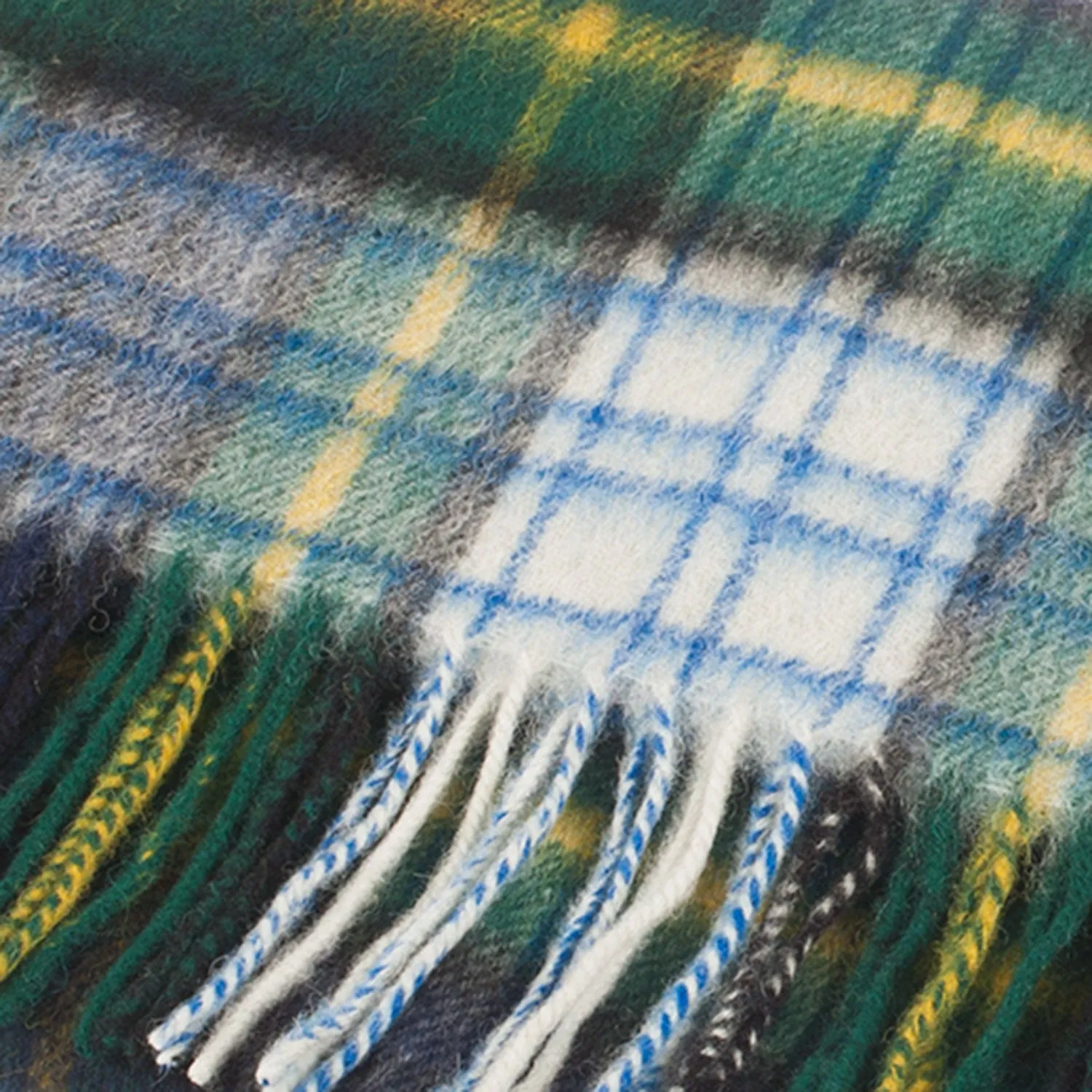 Lambswool Scottish Tartan Clan Scarf  Gordon Dress