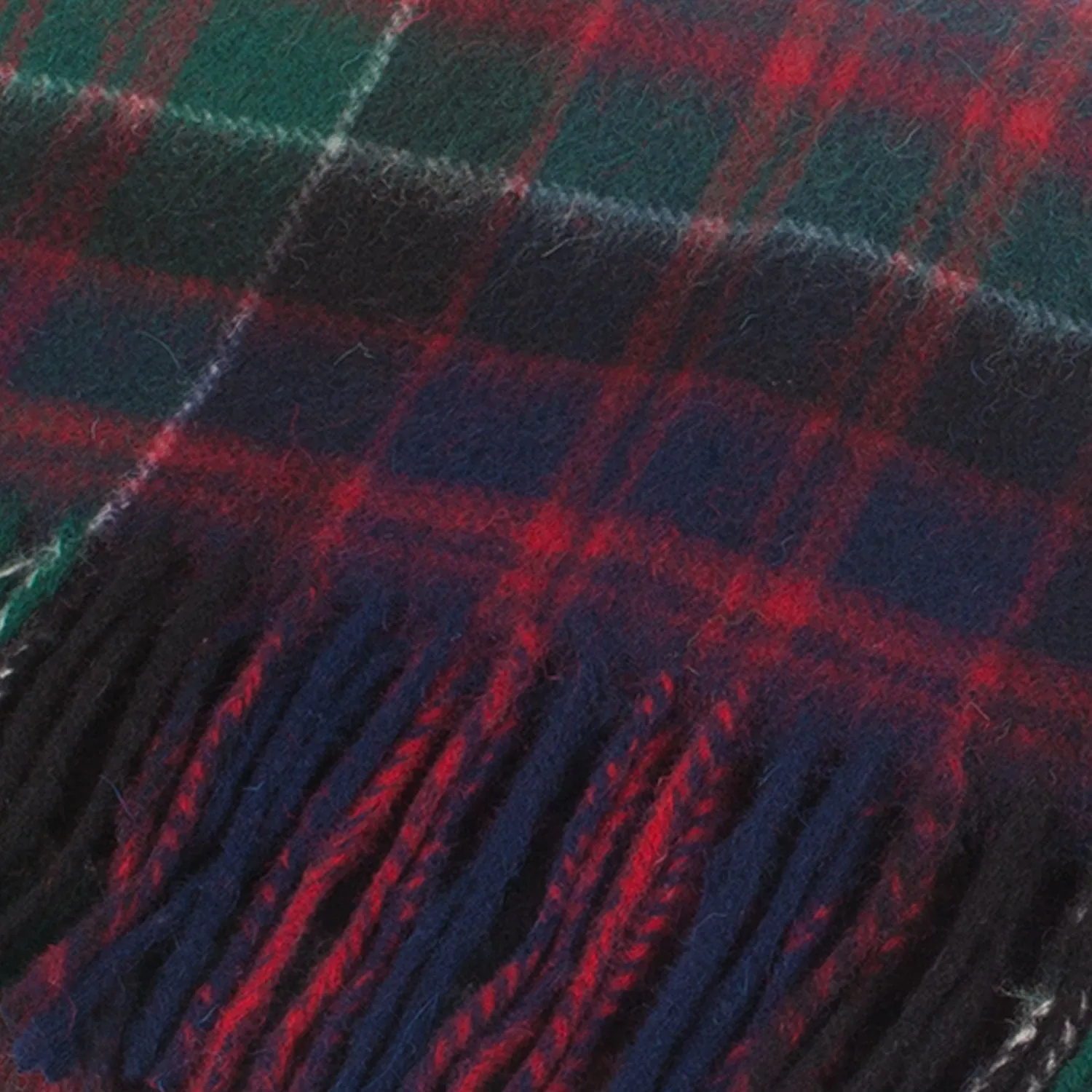 Lambswool Scottish Tartan Clan Scarf  Macdonald Of Clanranald