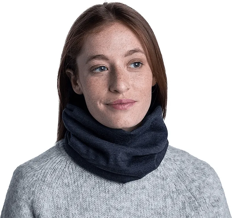 Light Breathable Wool Neck Gaiter / Unisex Warmer Ski Scarf - SF1307