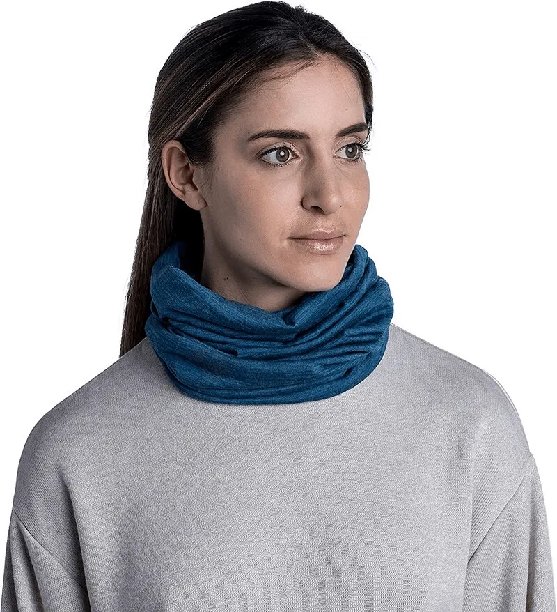 Light Breathable Wool Neck Gaiter / Unisex Warmer Ski Scarf - SF1307