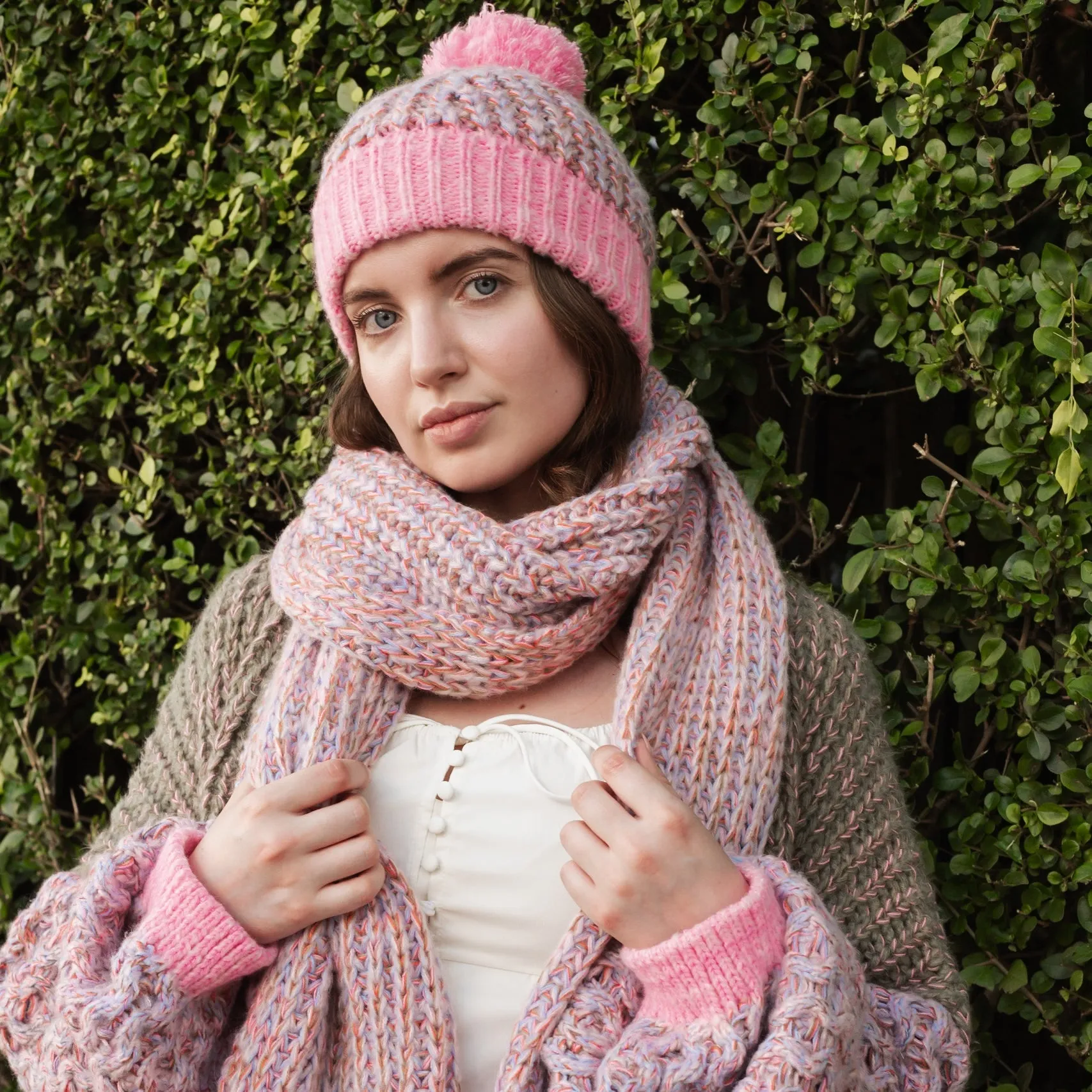 Lolly and Florence Beanie and Scarf Set