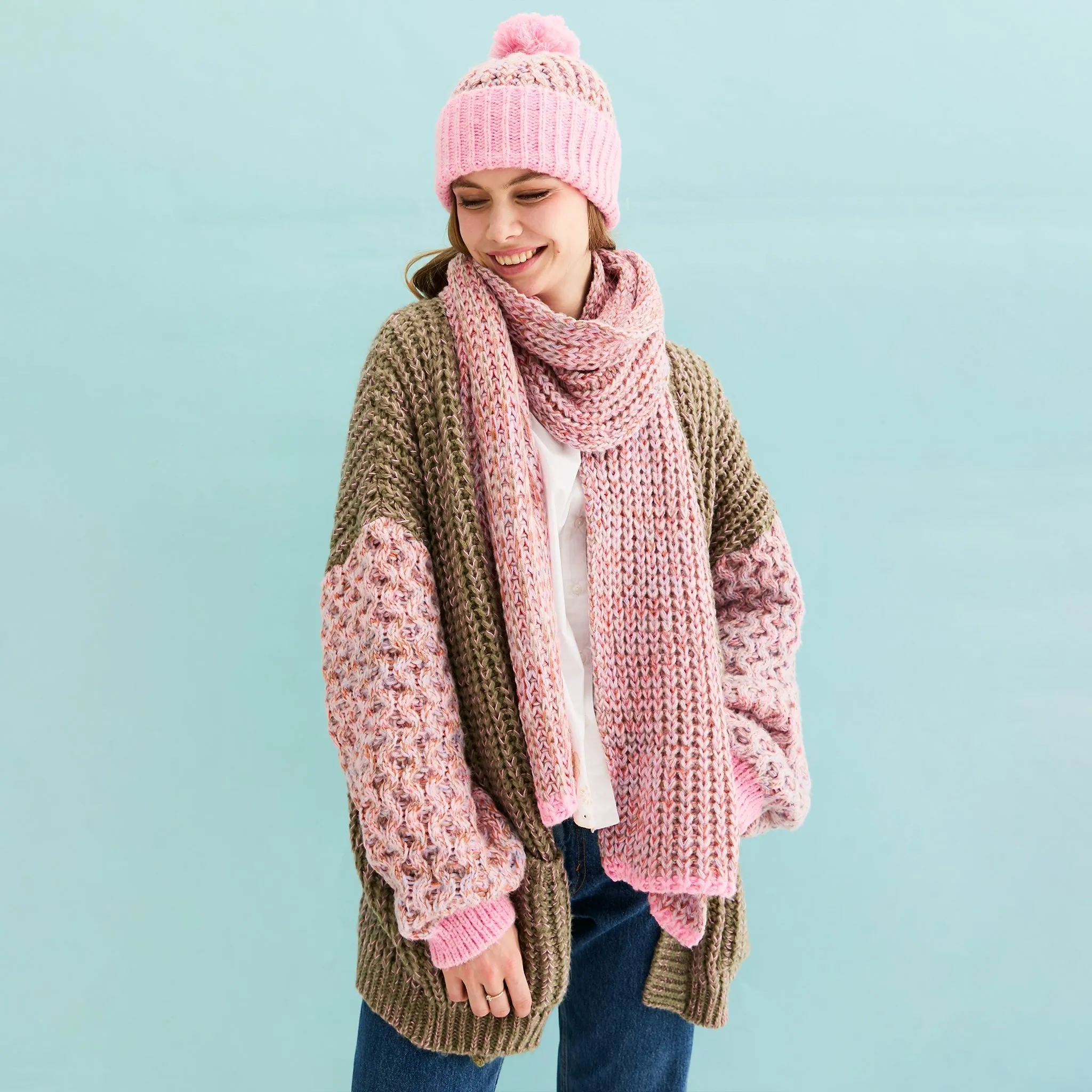 Lolly and Florence Beanie and Scarf Set