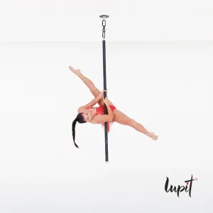 Lupit Aerial Flying Pole Classic | Rubber Black | 2000 mm - 45 mm