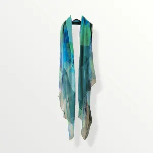 Mariposa Teal | Modal Silk