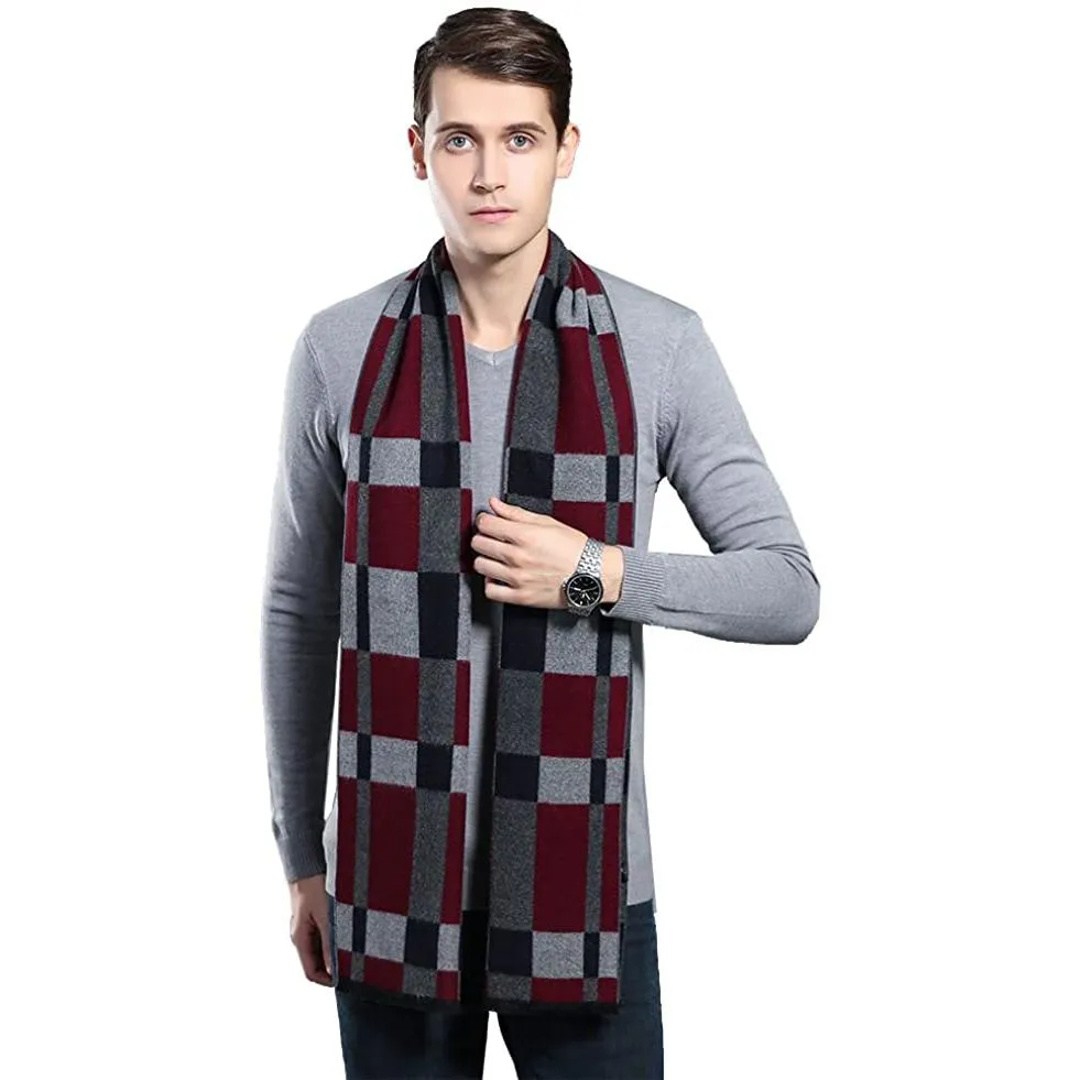 Men's Winter Cashmere Scarf