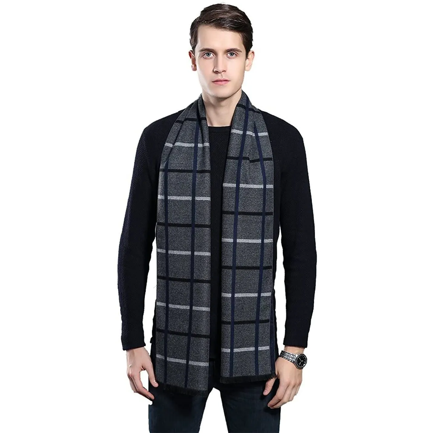 Men's Winter Cashmere Scarf