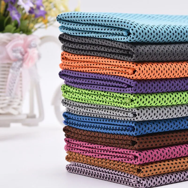 Microfiber Towel Quick-Dry Summer Thin Travel Breathable Beach Towel Outdoor Sports Running Yoga Gym Camping Cooling Scarf