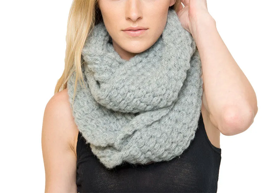 Mina Knit Infinity Scarf