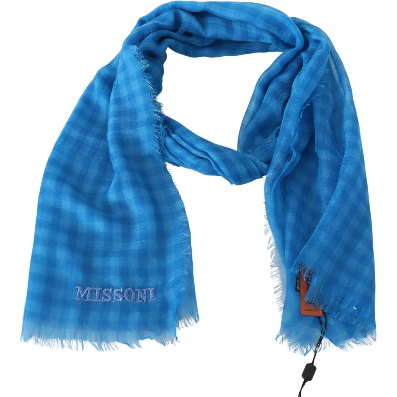 Missoni Chic Checkered Cashmere Scarf