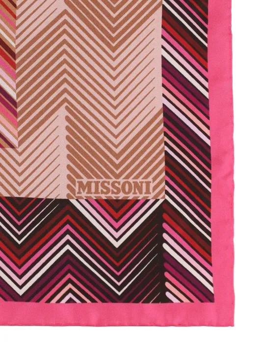 Missoni   Printed silk scarf 