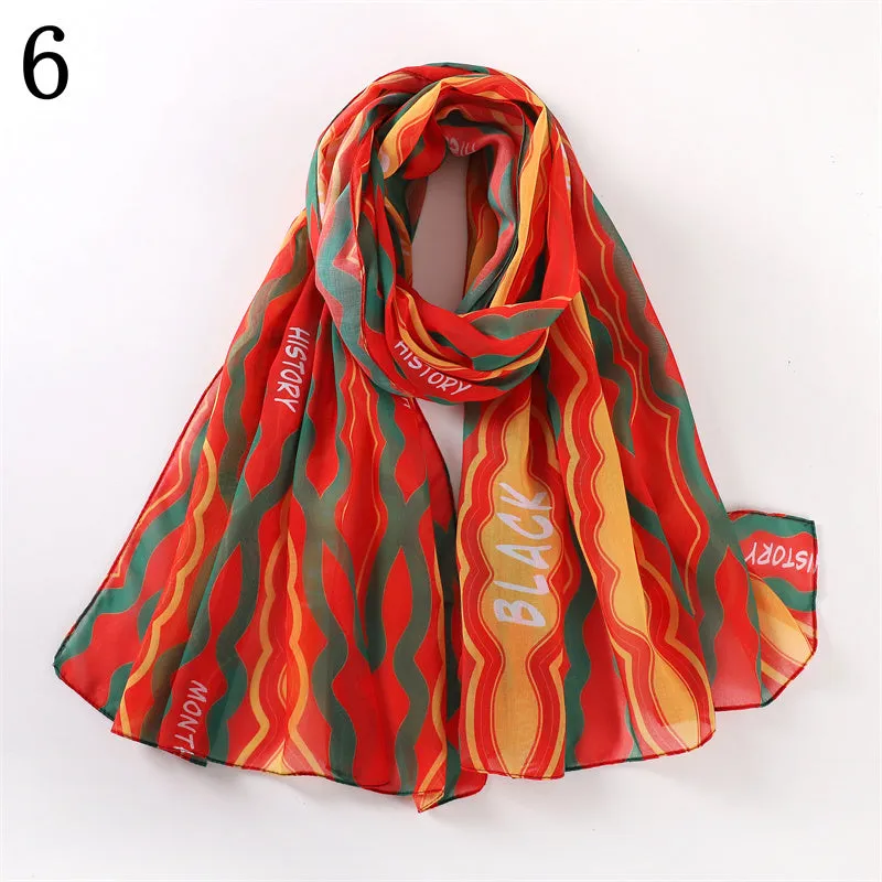 MYP018   African printed scarf