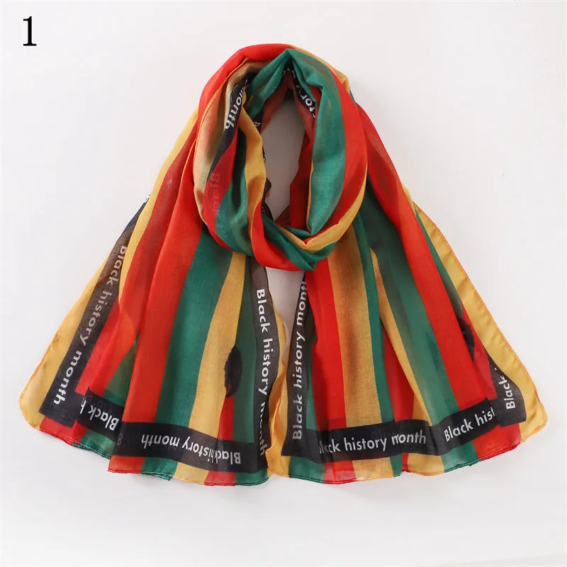 MYP018   African printed scarf