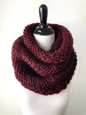 Neckwarmer in Claret