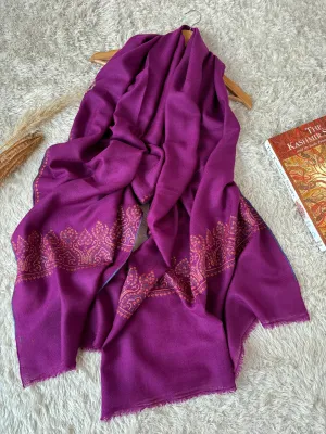 Purple Royal Palla Pashmina Scarf - NEW BRUNSWICK