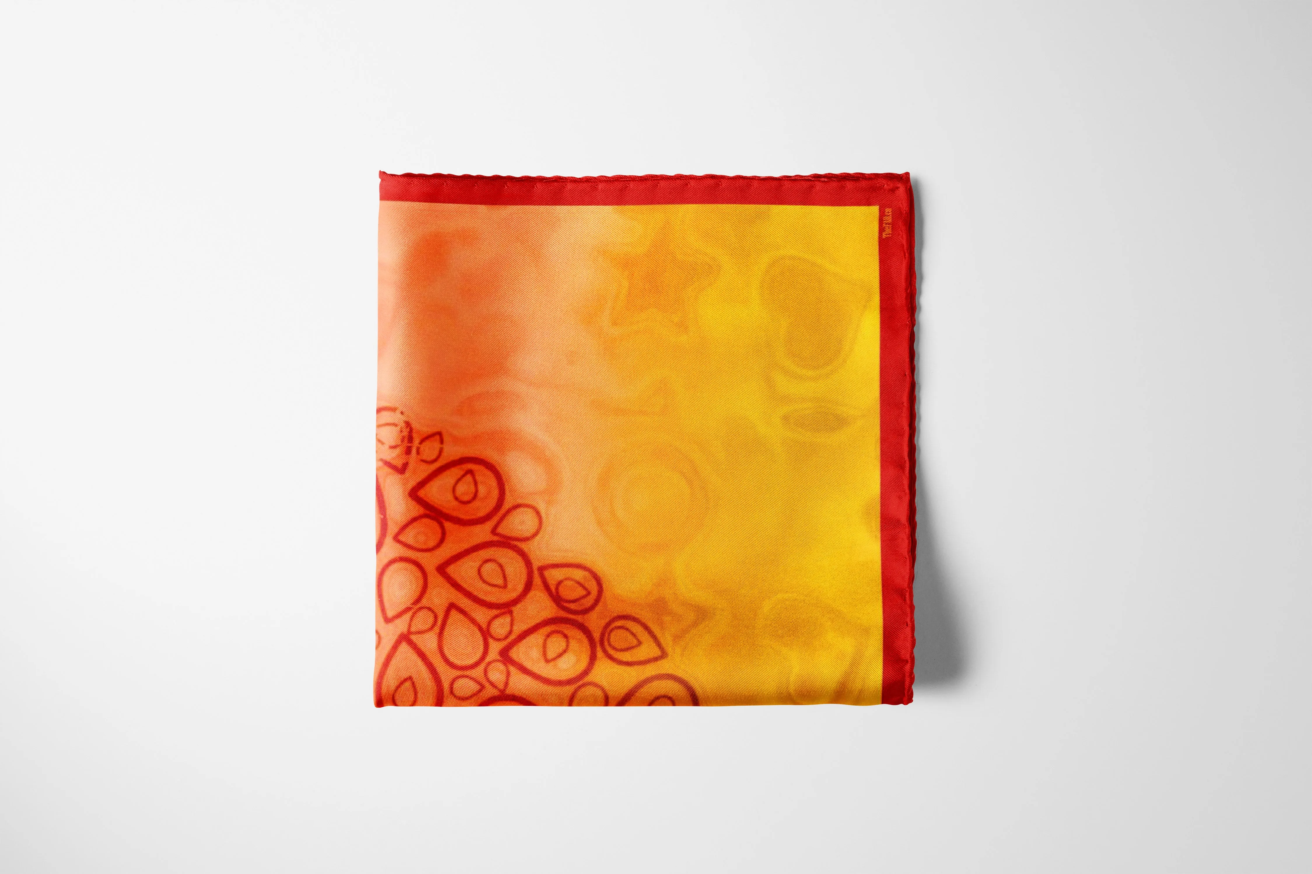 Silk Scarf, FLAME Collection