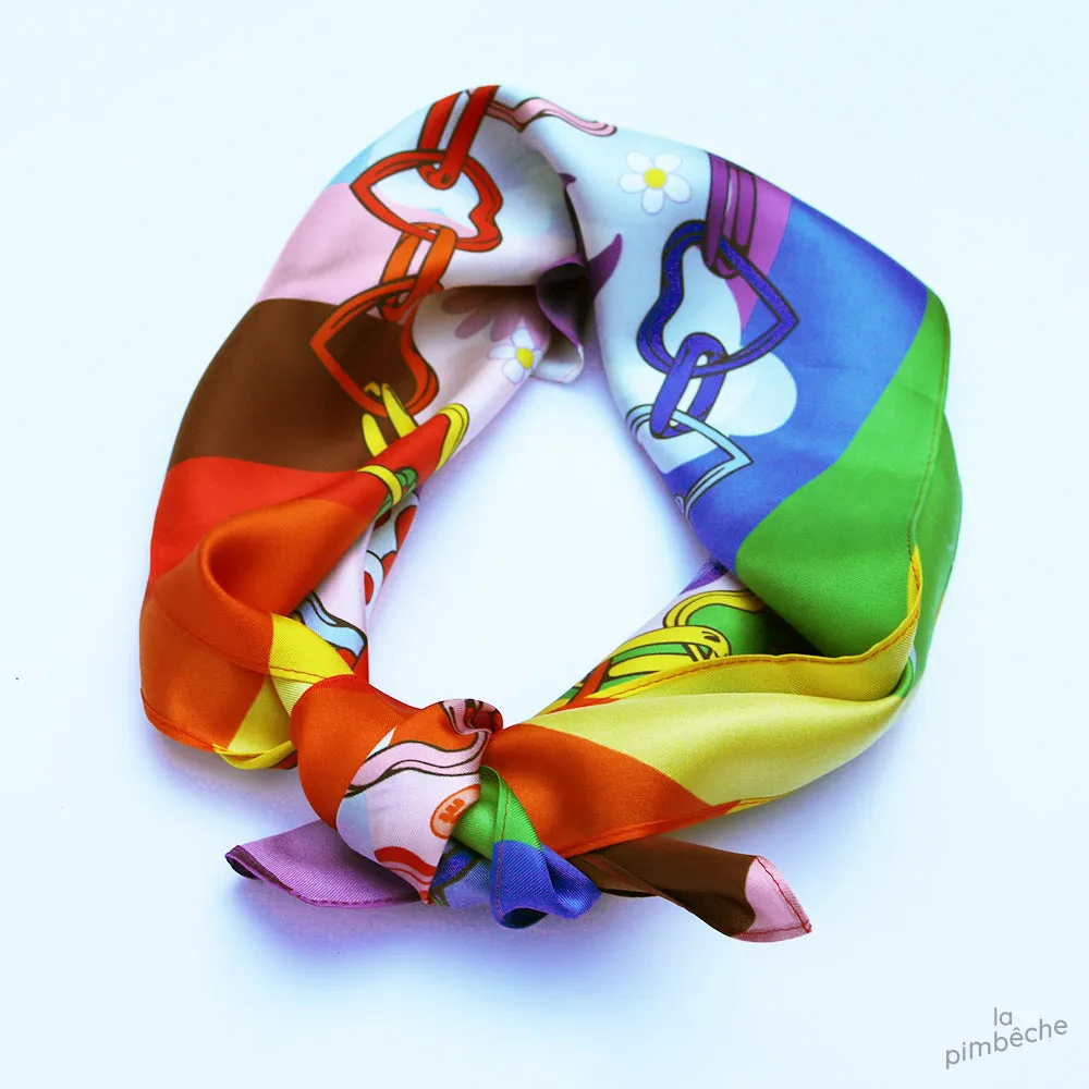 Silk scarf 🏳️‍🌈 PRIDE LOVE