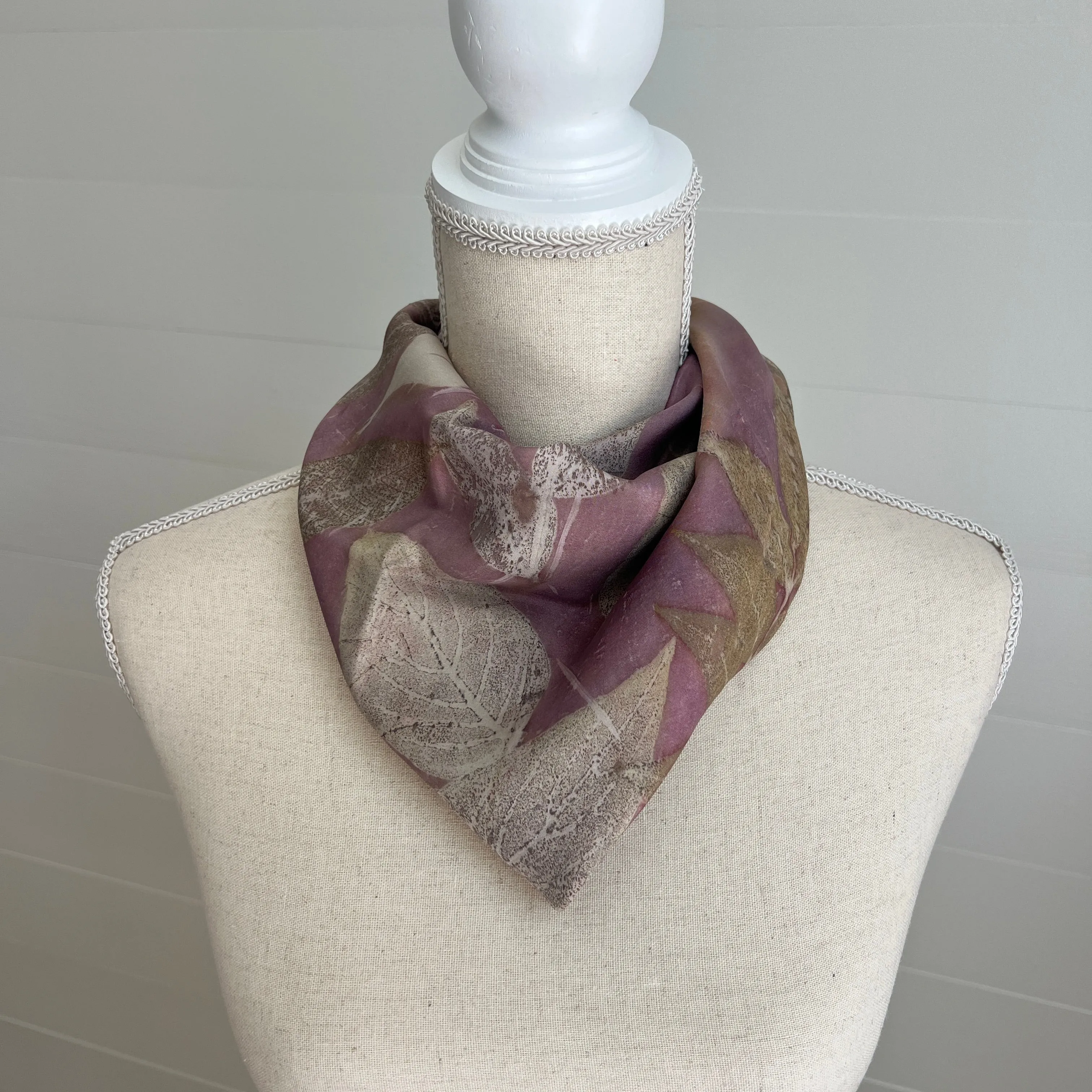 Silk Scarf | "Dolly" Cochineal - Sappanwood