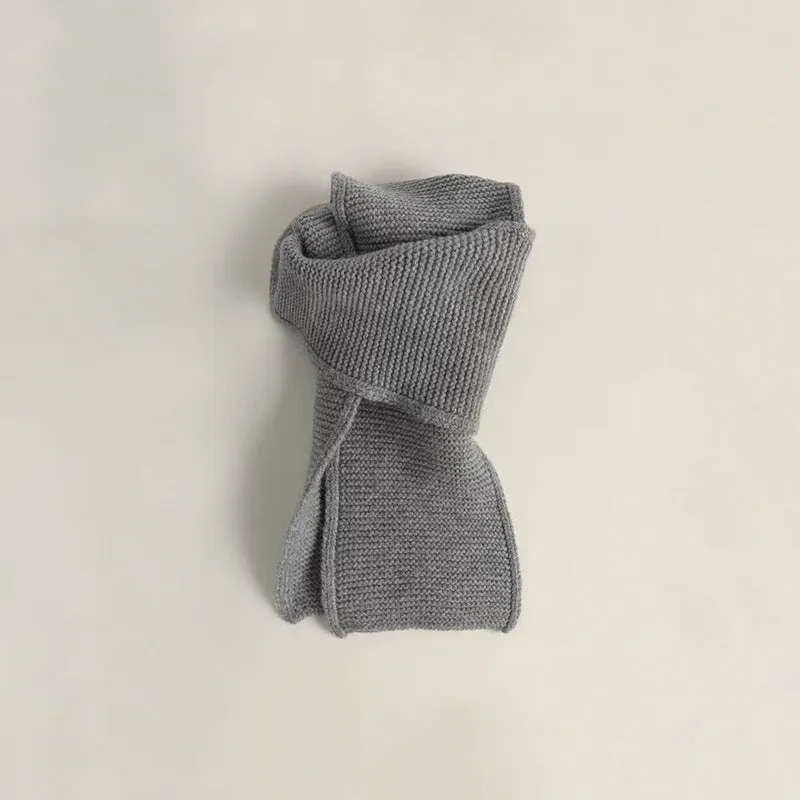 Simple Warm Stylish Soft Knitted Wool Cashmere Scarf