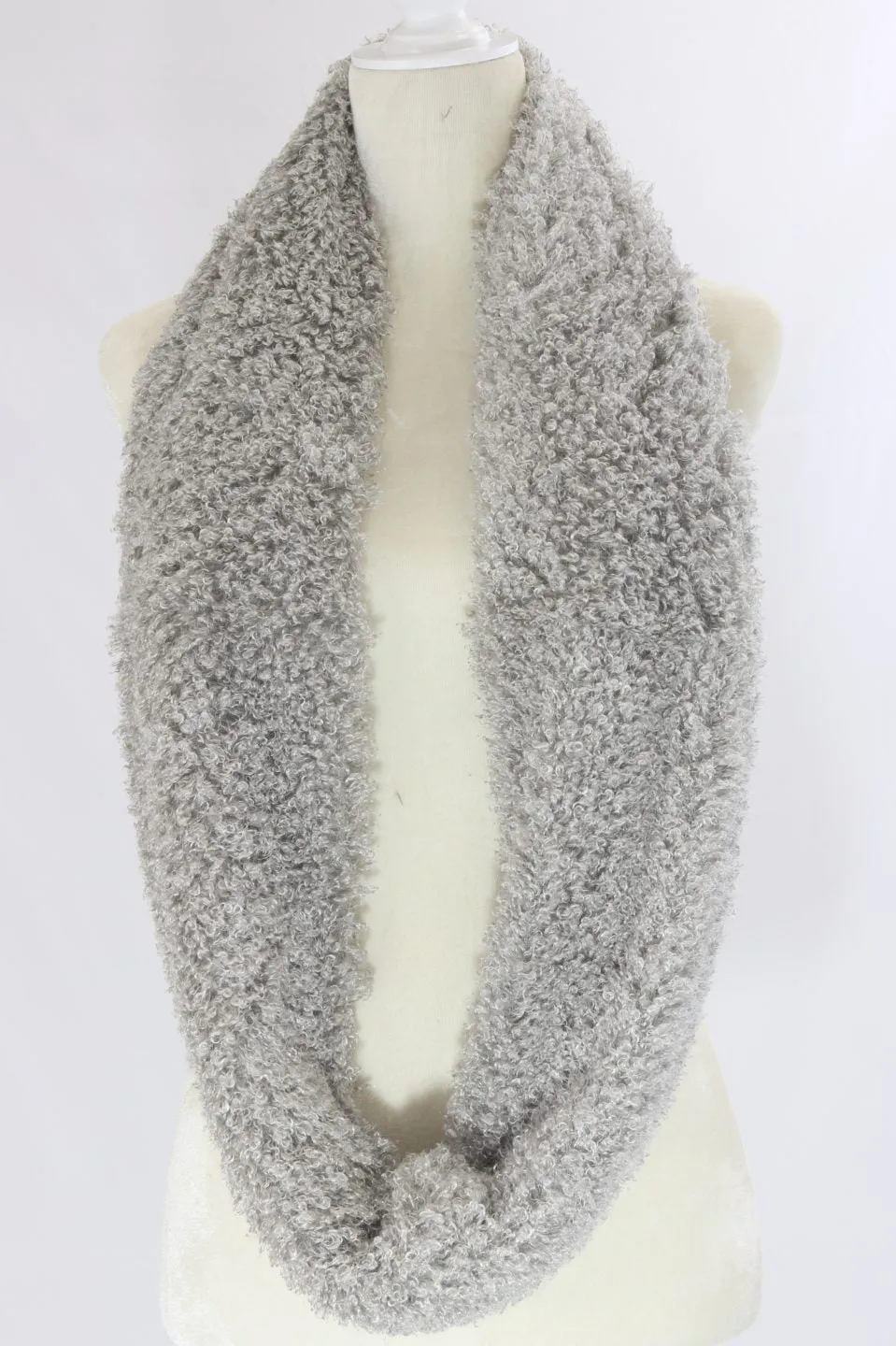 Soft and fluffy infinity scarf