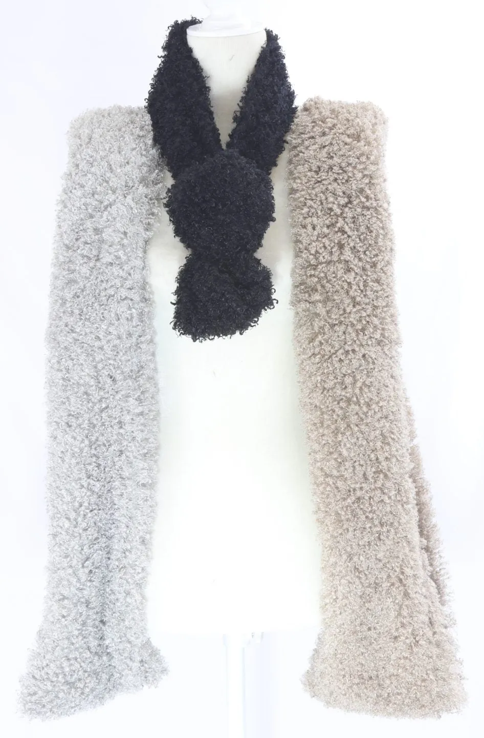 Soft and fluffy infinity scarf