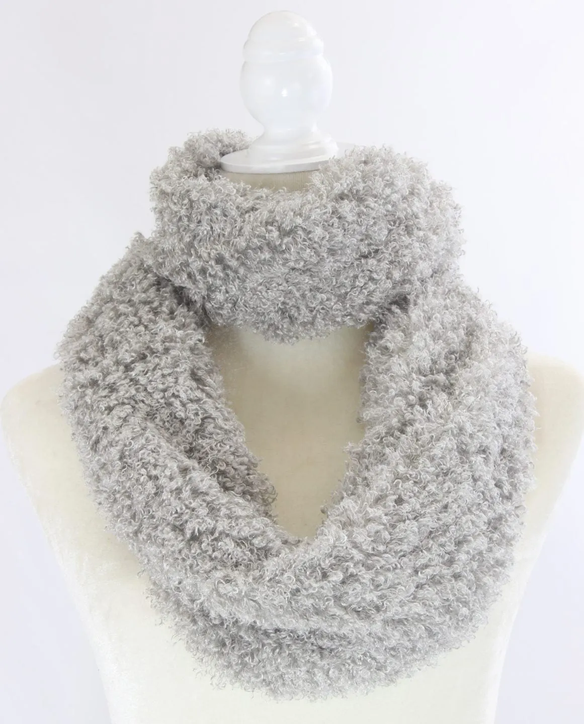 Soft and fluffy infinity scarf