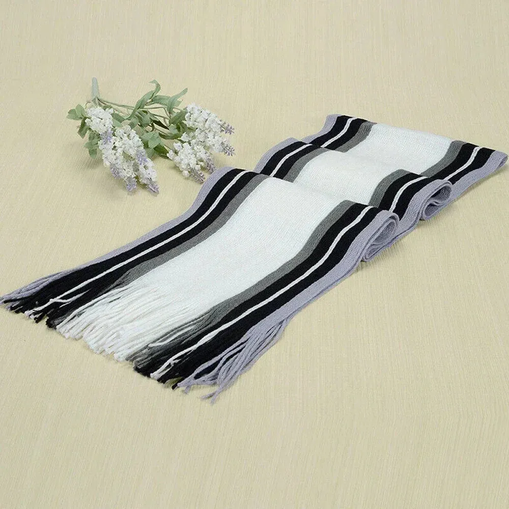 Soft And Warm Stripped Scarf