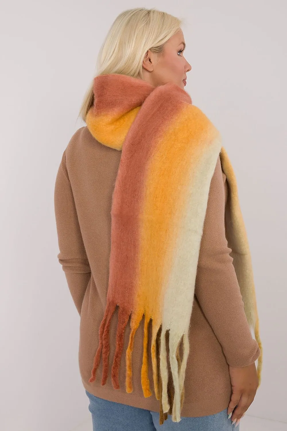 TEEK - Color Blend Fringe Scarf