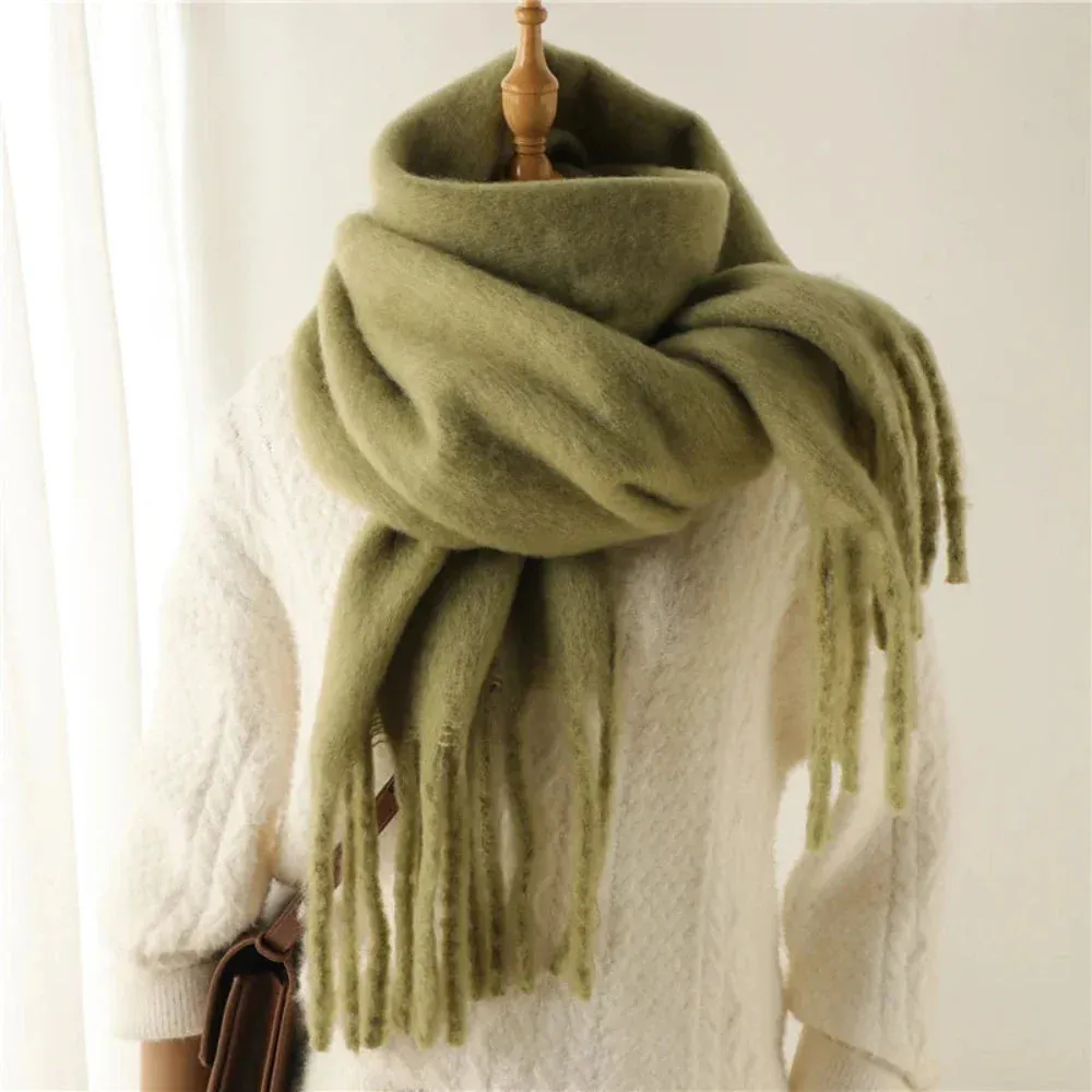 Thick And Warm Wrapping Scarf