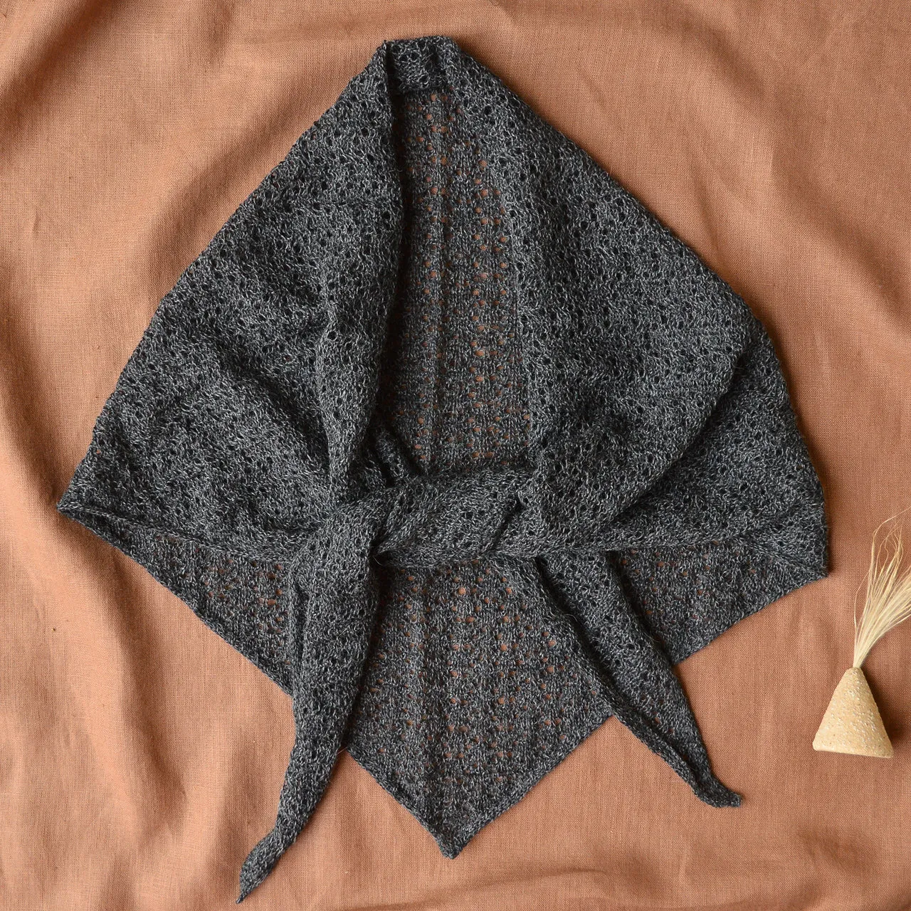 Triangle Scarf in Baby Alpaca (Adults) *Last One!