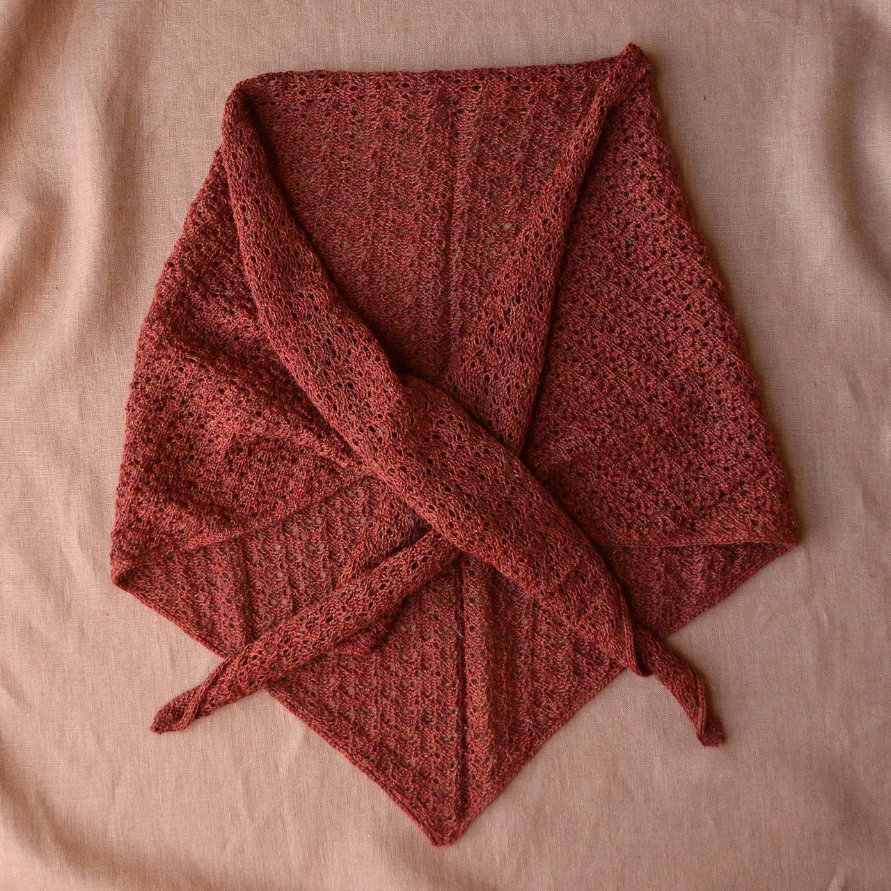 Triangle Scarf in Baby Alpaca (Adults) *Last One!