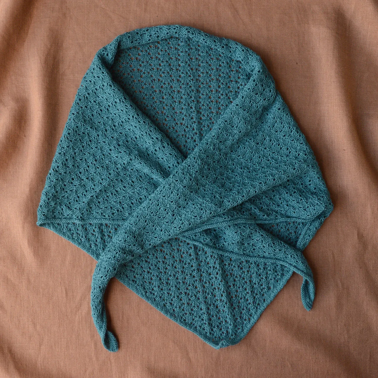 Triangle Scarf in Baby Alpaca (Adults) *Last One!