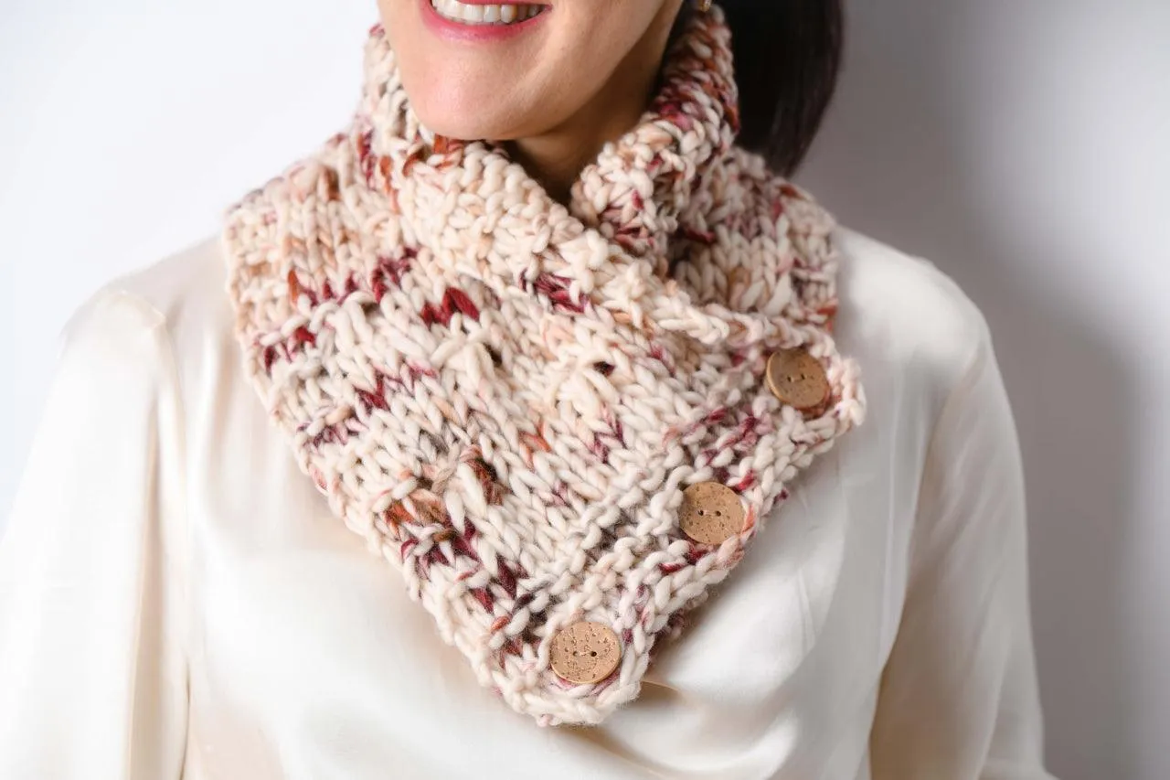 Un Soir - One Night cowl - Free neckwarmer pattern