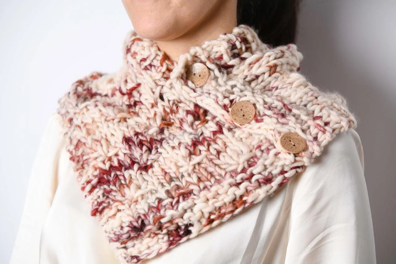 Un Soir - One Night cowl - Free neckwarmer pattern